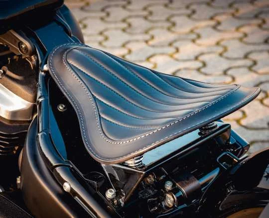 Schwingsattel Titanium II Schwarz 5 Schwingsattel Titanium II Schwarz – Bild 3