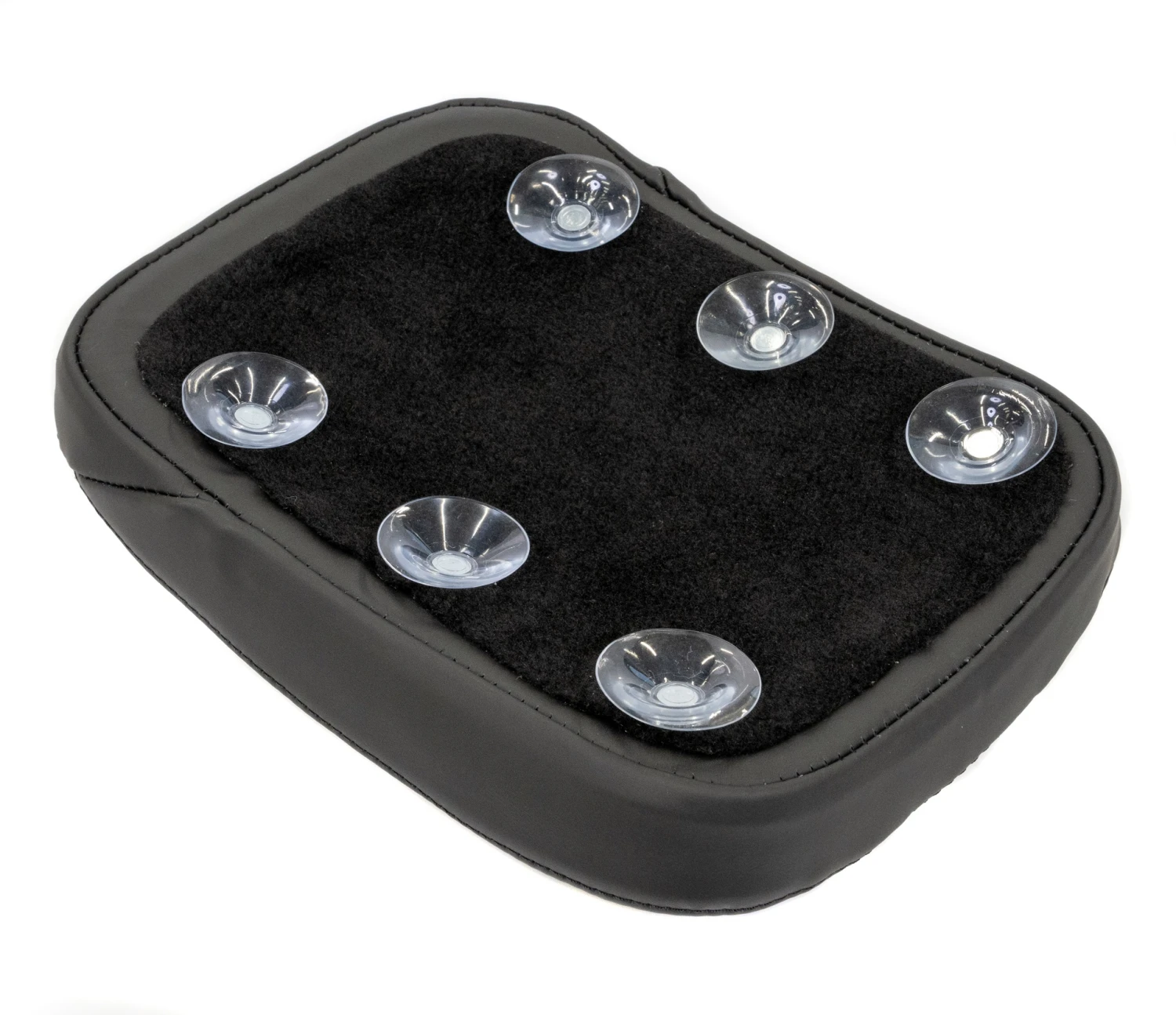 Soziussitzpad Mit Saugnäpfen Leder Gesteppt 4 Soziussitzpad Mit Saugnäpfen Leder Gesteppt – Bild 2