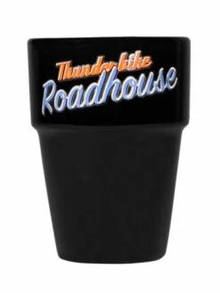 Thunderbike Roadhouse Kaffeebecher, Schwarz