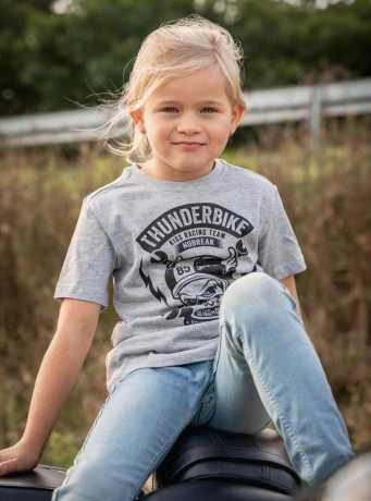 Thunderbike Kids T-Shirt Boneracer Grau 6 Thunderbike Kids T-Shirt Boneracer Grau – Bild 4