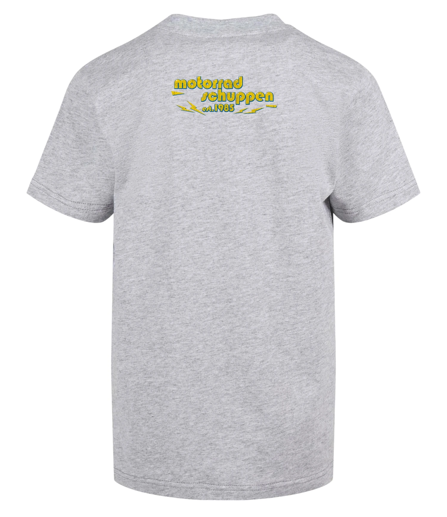 Thunderbike Kinder T-Shirt Motorradschuppen Hellgrau 4 Thunderbike Kinder T-Shirt Motorradschuppen Hellgrau – Bild 2