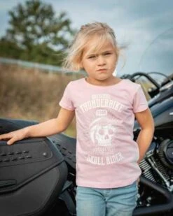 Thunderbike Kinder T-Shirt Skull Rider Rosa -Thunderbike Verkaufsgeschäft 19 01 13510v 3