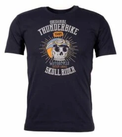 Thunderbike Kinder T-Shirt Skull Rider Blau