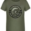Thunderbike Kinder T-Shirt Speedy Helmet Oliv Grün -Thunderbike Verkaufsgeschäft 19 01 1604v2