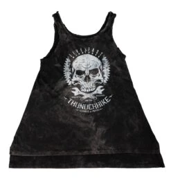 Thunderbike Damen Tank Top Death Head Grau