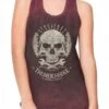 Thunderbike Damen Tank Top Death Head Rot -Thunderbike Verkaufsgeschäft 19 11 1077 11
