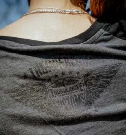 Thunderbike Damen T-Shirt New Custom Wings -Thunderbike Verkaufsgeschäft 19 11 1363v 4