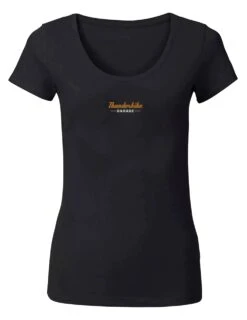 Thunderbike Damen T-Shirt Garage Schwarz