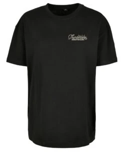 Thunderbike Damen T-Shirt Racing Schwarz