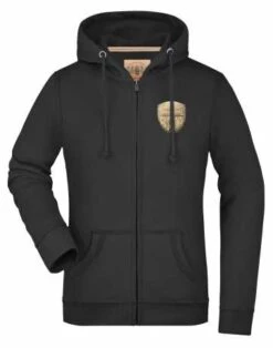 Thunderbike Damen Zip Hoodie Original Schwarz