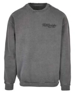 Thunderbike Sweater Vintage Biker Grau