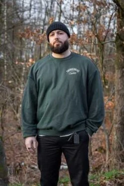 Thunderbike Sweater Genuine Customs Grün -Thunderbike Verkaufsgeschäft 19 30 1434v 11