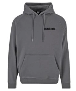 Thunderbike Hoodie Genuine Service Grau