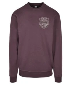 Thunderbike Sweater Sketch Glamor Burgundy Rot