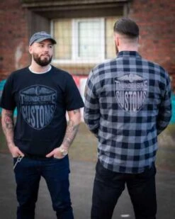 Thunderbike T-Shirt New Custom, Schwarz -Thunderbike Verkaufsgeschäft 19 31 1011v 4