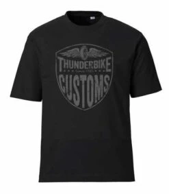 Thunderbike T-Shirt New Custom, Schwarz