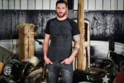 Thunderbike T-Shirt Flying Pan, Grau 8 Thunderbike T-Shirt Flying Pan, Grau -Thunderbike Verkaufsgeschäft 19 31 1023v 32