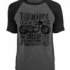 Thunderbike T-Shirt Flying Pan, Grau