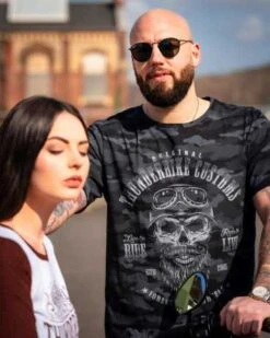 Thunderbike T-Shirt Bearded Skull Schwarz/grau 11 Thunderbike T-Shirt Bearded Skull Schwarz/grau -Thunderbike Verkaufsgeschäft 19 31 1106v 4