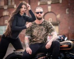 Thunderbike T-Shirt Speed Skull Olive -Thunderbike Verkaufsgeschäft 19 31 1116v 4