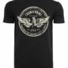 Thunderbike T-Shirt Vintage Wheel Schwarz