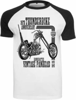 Thunderbike T-Shirt 35th Anniversary Weiß/schwarz