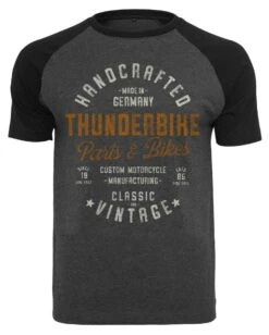 Thunderbike T-Shirt Handcrafted Grau/schwarz