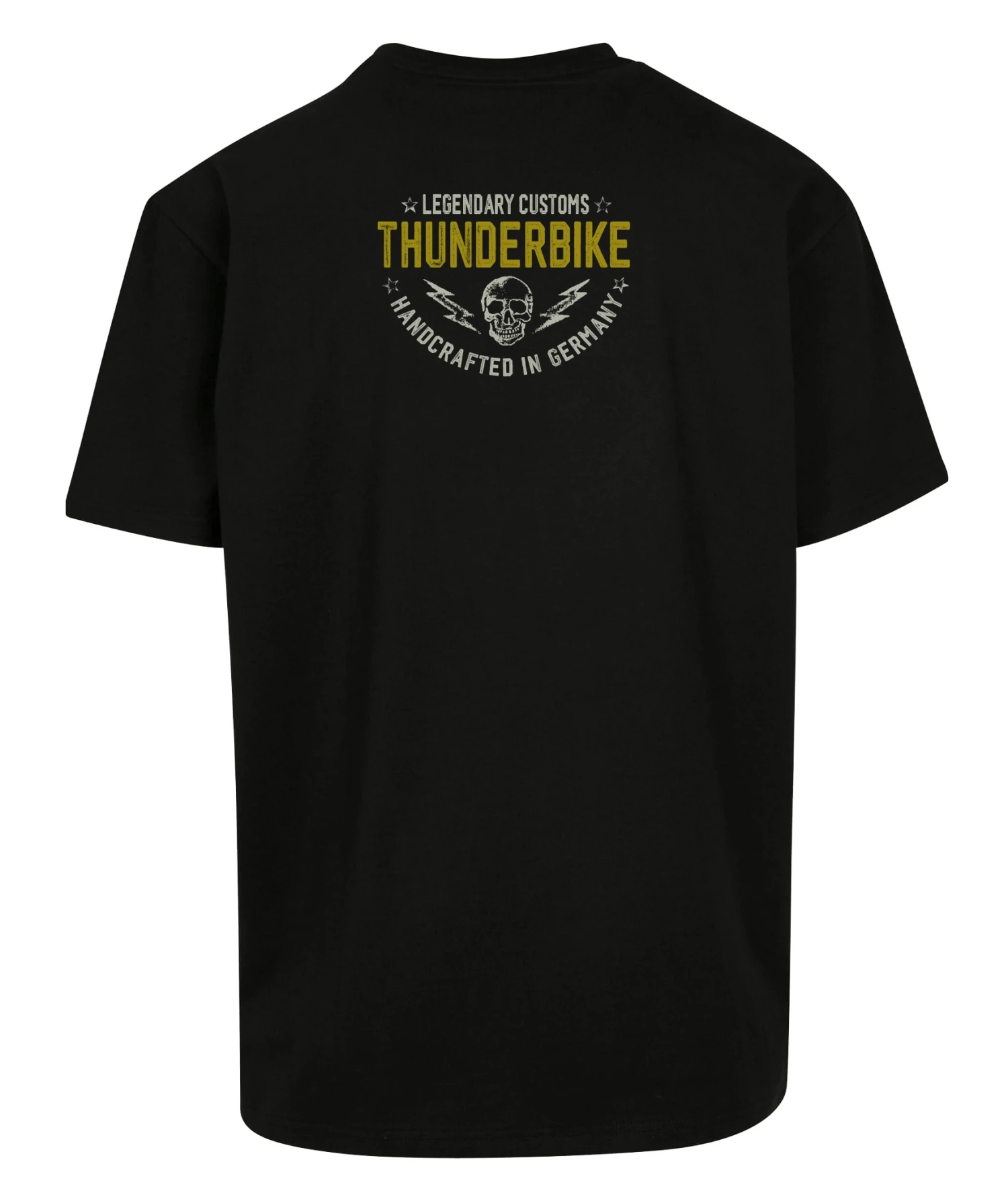 Thunderbike T-Shirt Oversize Genuine Service Schwarz 4 Thunderbike T-Shirt Oversize Genuine Service Schwarz – Bild 2