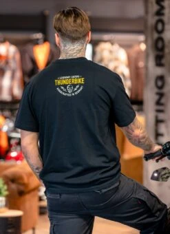 Thunderbike T-Shirt Oversize Genuine Service Schwarz 11 Thunderbike T-Shirt Oversize Genuine Service Schwarz -Thunderbike Verkaufsgeschäft 19 31 1511v 4