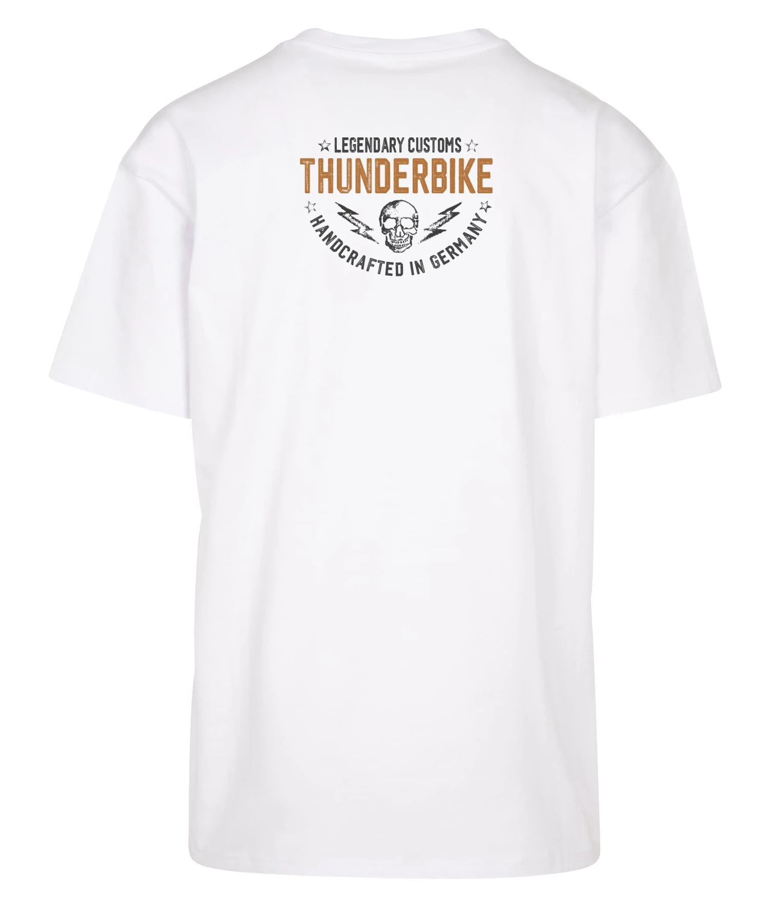 Thunderbike T-Shirt Oversize Genuine Service Weiß 4 Thunderbike T-Shirt Oversize Genuine Service Weiß – Bild 2
