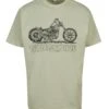 Thunderbike T-Shirt Oversize Sketch Glamor Mint Grün