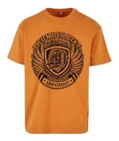Thunderbike Oversize T-Shirt 40th Anniversary Orange