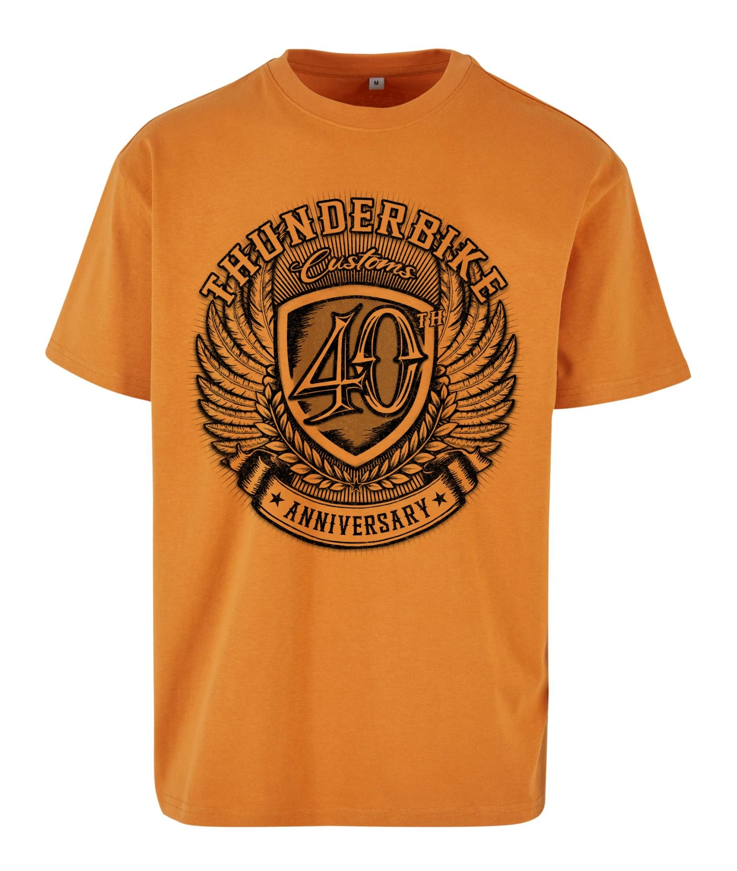 Thunderbike Oversize T-Shirt 40th Anniversary Orange 3 Thunderbike Oversize T-Shirt 40th Anniversary Orange