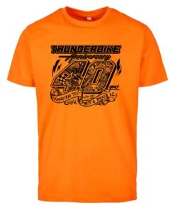 Thunderbike T-Shirt 40th Anniversary 2.0 Orange