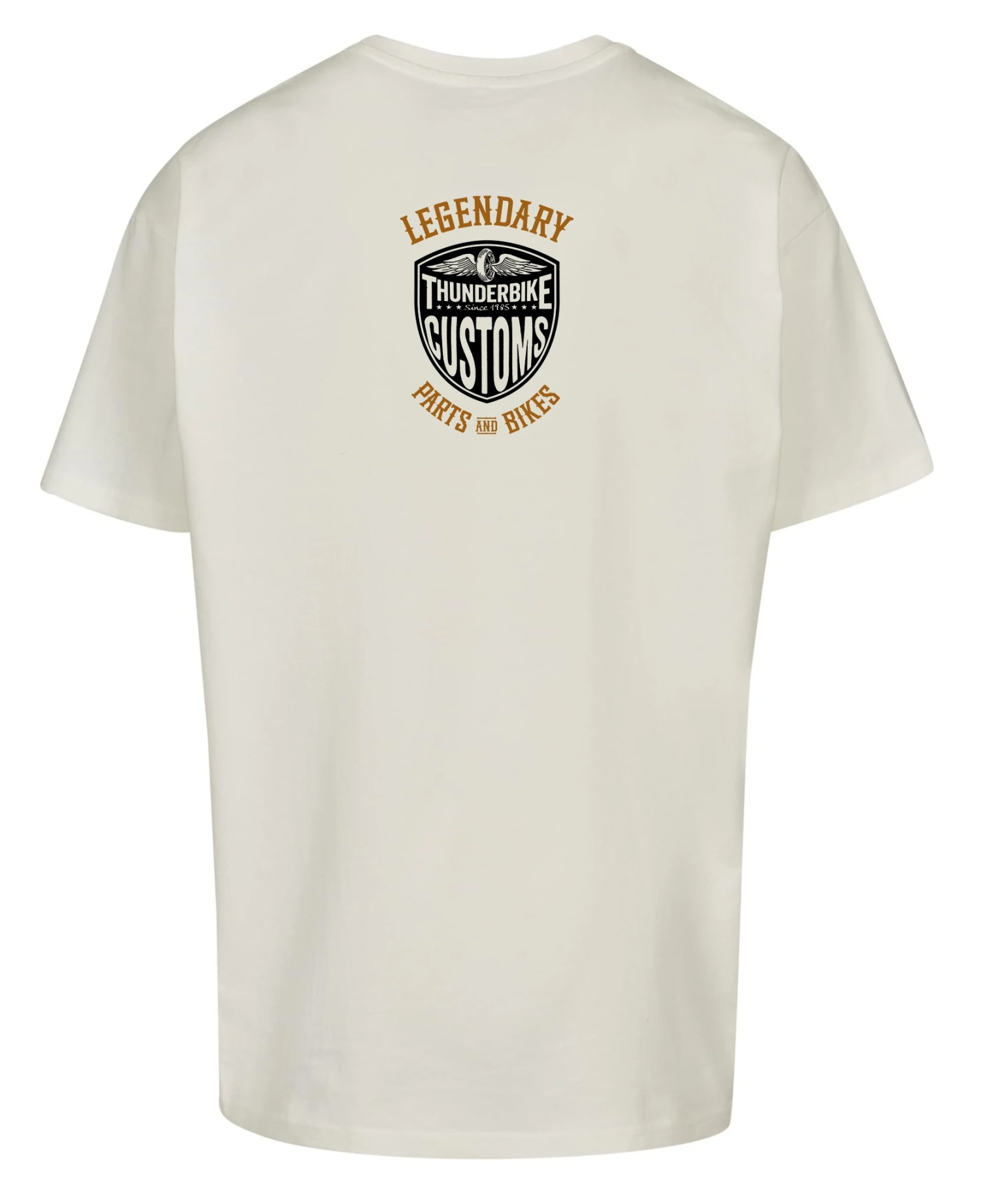 Thunderbike Oversize T-Shirt 40th Anniversary Weiß 4 Thunderbike Oversize T-Shirt 40th Anniversary Weiß – Bild 2