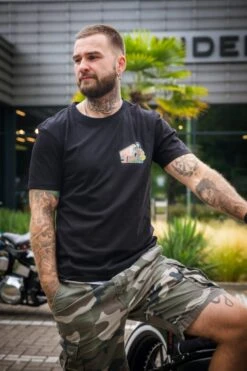 Thunderbike T-Shirt Rumble & Thunder 2025 Schwarz -Thunderbike Verkaufsgeschäft 19 31 1581 24