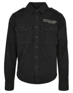 Thunderbike Hemd Vintage Flying Pan Schwarz
