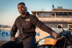 Thunderbike Hemd Vintage Schwarz -Thunderbike Verkaufsgeschäft 19 32 1191v 31