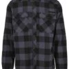 Thunderbike Flanellhemd Original Grau/schwarz