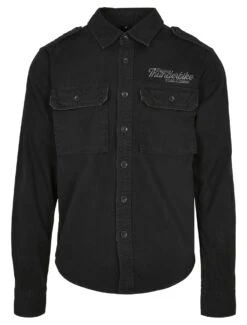 Thunderbike Hemd Vintage Genuine Schwarz