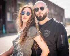 Thunderbike Zip Sweatshirt New Custom, Schwarz -Thunderbike Verkaufsgeschäft 19 40 1011v 3