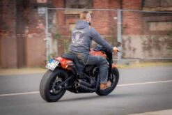 Thunderbike Zip Hoodie Flying Custom Grau/orange 9 Thunderbike Zip Hoodie Flying Custom Grau/orange -Thunderbike Verkaufsgeschäft 19 40 1263v 3