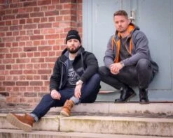 Thunderbike Zip Hoodie Flying Custom Grau/orange 8 Thunderbike Zip Hoodie Flying Custom Grau/orange -Thunderbike Verkaufsgeschäft 19 40 1263v 2