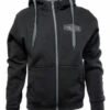 Thunderbike Zip Hoodie Flying Spark Plug Schwarz/grau -Thunderbike Verkaufsgeschäft 19 40 1281v1