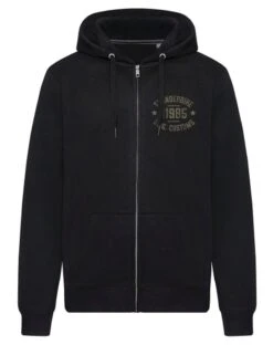 Thunderbike Zip Hoodie Handcrafted Schwaz