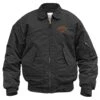 Thunderbike Bomber Jacke Genuine Customs Schwarz 2 Thunderbike Bomber Jacke Genuine Customs Schwarz -Thunderbike Verkaufsgeschäft 19 60 1431 11