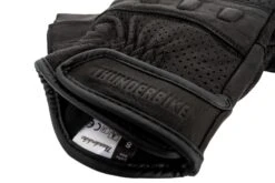 Thunderbike Porto Halbfinger-Handschuhe Schwarz -Thunderbike Verkaufsgeschäft 19 70 180v 41