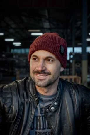 Thunderbike Mütze New Custom Rot 4 Thunderbike Mütze New Custom Rot – Bild 2