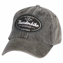 Thunderbike Baseball Cap Authentic Garage Grau