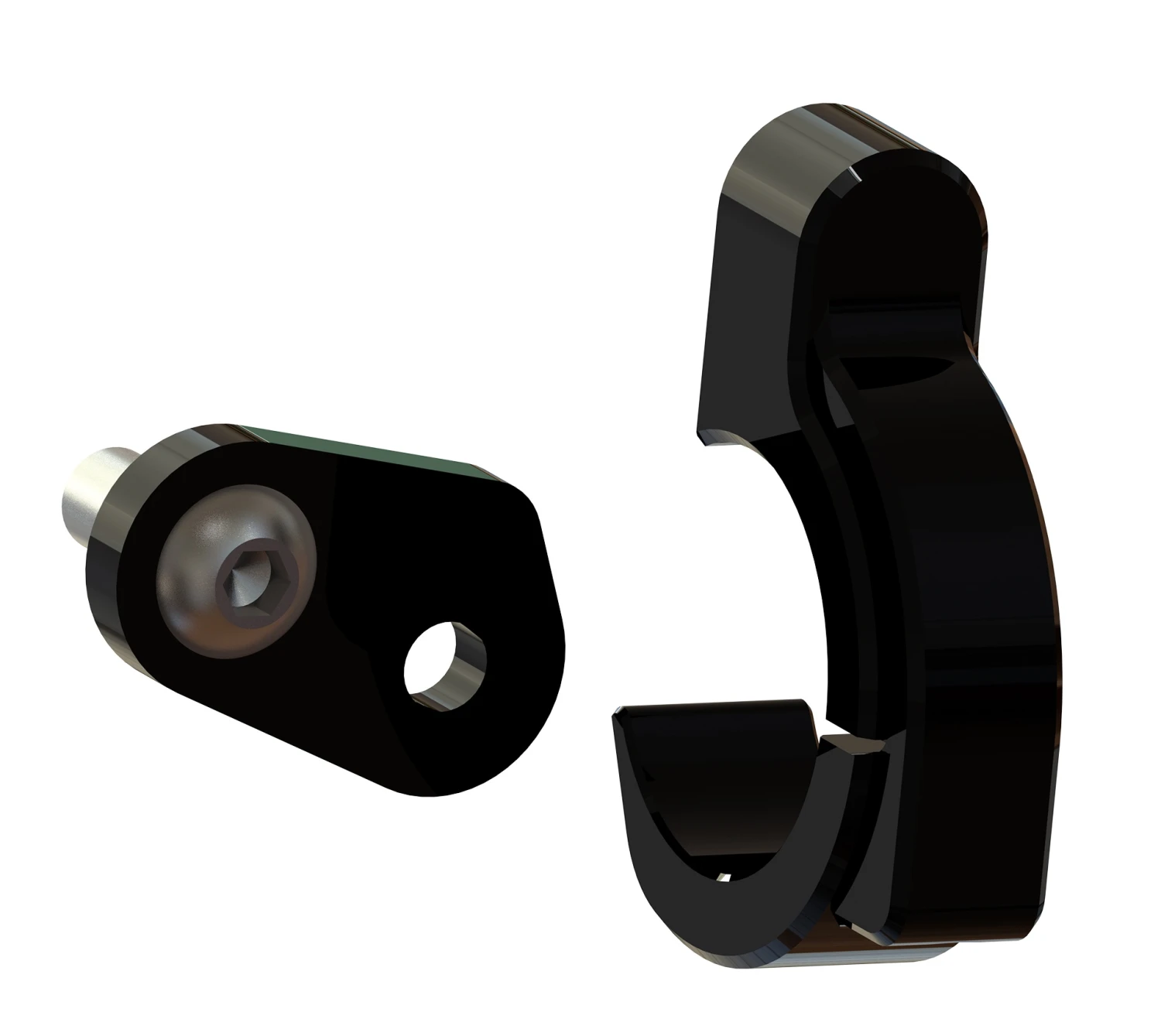 Anbausatz Zahnriemenschutz Schwarz 5 Anbausatz Zahnriemenschutz Schwarz – Bild 3